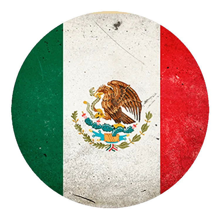 Flag Mexico Tequila Sauza 1910 1920