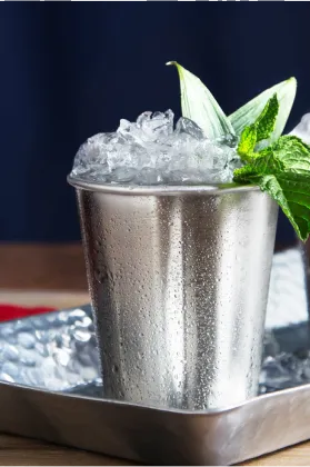 One Cocktail Margarita Preparation Sauza